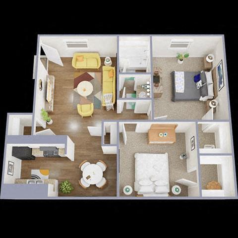 Unit 1711 1711 floor plan